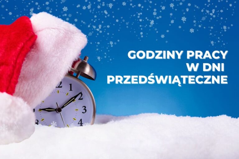 godziny pracy przed świętami